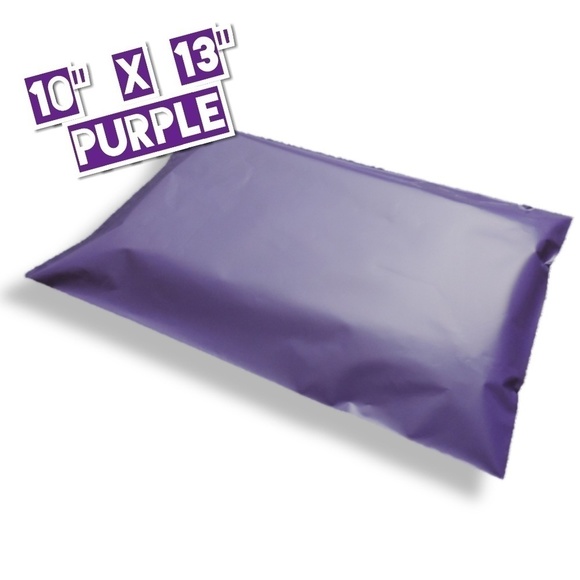 50 Poly Mailers 10x13 Purple - Picture 3 of 3